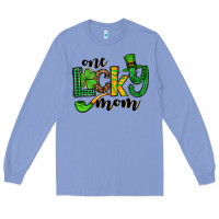 Colony Blue One lucky mom St. Patrick's Long Sleeve Tee - OliviaCreatesArt