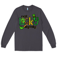 Smoke One lucky mom St. Patrick's Long Sleeve Tee - OliviaCreatesArt