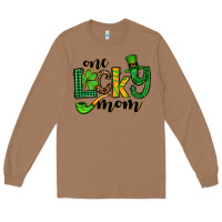 Toasted Coconut One lucky mom St. Patrick's Long Sleeve Tee - OliviaCreatesArt