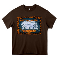Chocolate Brown Happy Halloween Heavy Core Tee - Bettercallsaul