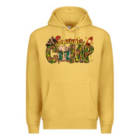 Antique Gold Summer Camp Premium Hoodie - CowhideDigitalArt