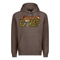 Coffee Summer Camp Premium Hoodie - CowhideDigitalArt