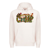 Pale Pink Summer Camp Premium Hoodie - CowhideDigitalArt