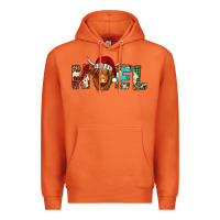 Carrot noel long haired shaggy cow Premium Hoodie - Jasminsmagicworld
