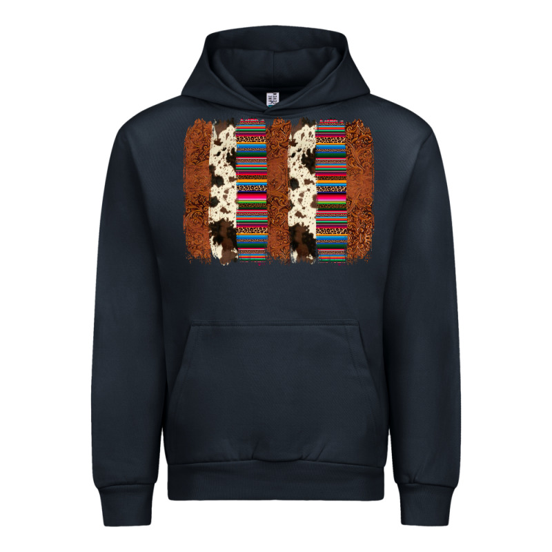 Serape Cowhide  Brushstroke Urban Hoodie by AdoDesignShop | Teevron