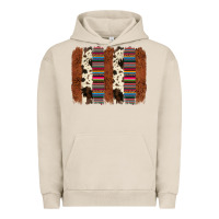 Pigment French Oak serape cowhide  brushstroke Urban Hoodie - AdoDesignShop