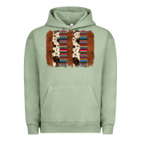 Pigment Oil Green serape cowhide  brushstroke Urban Hoodie - AdoDesignShop