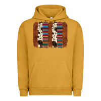 Pigment Peanut Butter serape cowhide  brushstroke Urban Hoodie - AdoDesignShop