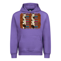 Tulip serape cowhide  brushstroke Urban Hoodie - AdoDesignShop