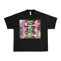 Black Mama leopard Urban Heavy Tee - CowGirlArtShop