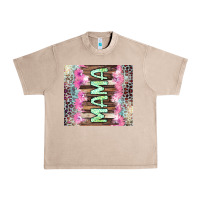 French Oak Mama leopard Urban Heavy Tee - CowGirlArtShop