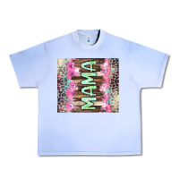 Grape Ice Mama leopard Urban Heavy Tee - CowGirlArtShop