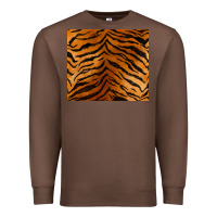 Chestnut handdrawn tiger pattern Premium Sweatshirt - BarkalooDesign