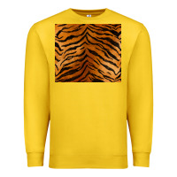 Lemon handdrawn tiger pattern Premium Sweatshirt - BarkalooDesign