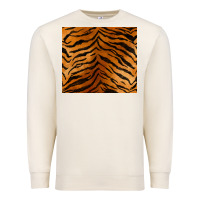Handdrawn Tiger Pattern Premium Sweatshirt | Teevron