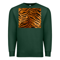 Sports Green handdrawn tiger pattern Premium Sweatshirt - BarkalooDesign