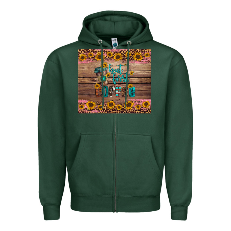 But First Coffee Zipper Hoodie by Artiststas | Teevron