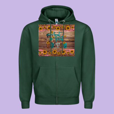 But First Coffee Zipper Hoodie Designed By Artiststas