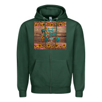 Sports Green but first coffee Zipper Hoodie - Artiststas