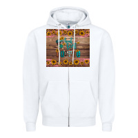 White but first coffee Zipper Hoodie - Artiststas