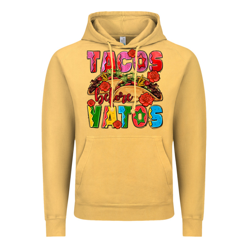 Tacos Before Vatos Olivia Vintage Hoodie by OliviaCreatesArt | Teevron