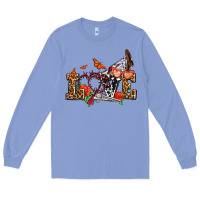 Colony Blue western love for cowgirls olivia Long Sleeve Tee - OliviaCreatesArt