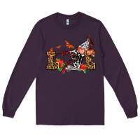 Plum western love for cowgirls olivia Long Sleeve Tee - OliviaCreatesArt