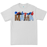 Dove Grey Boy Mama Premium Tee - texasbilliewilder