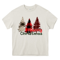 Cream Merry Christmas Heavy Core Tee - Bettercallsaul