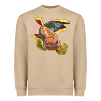 Mushroom Killifish Heavyweight Sweatshirt - LillyAllenDesigns