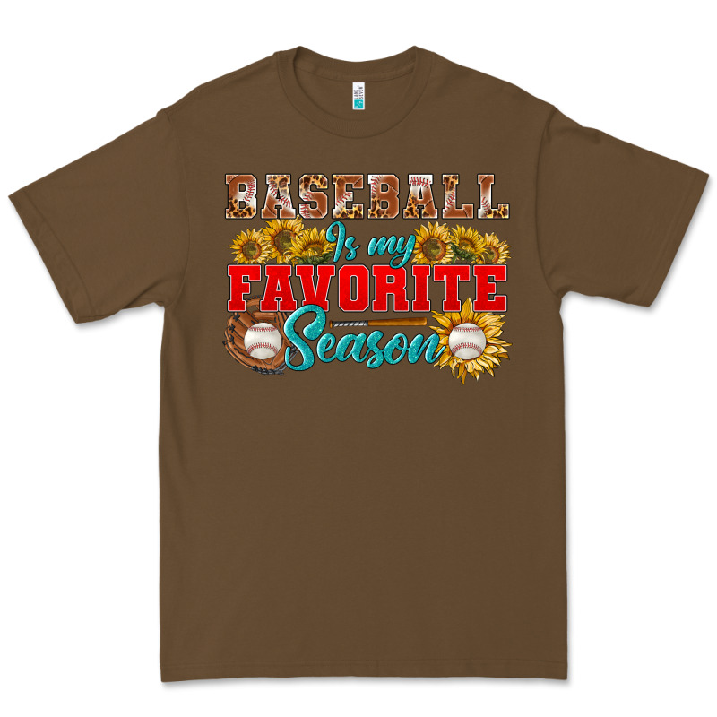 Baseball Is My Favorite Season Premium Tee by NancyCooperArtShop | Teevron