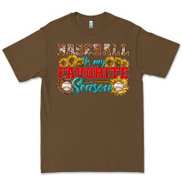 Cacao Baseball is my favorite season Premium Tee - NancyCooperArtShop