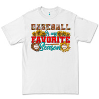 White Baseball is my favorite season Premium Tee - NancyCooperArtShop