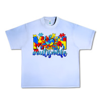 Grape Ice Mom Autism life Urban Heavy Tee - CowGirlArtShop