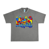 Tornado Mom Autism life Urban Heavy Tee - CowGirlArtShop