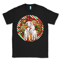 Black christmas goat family ornament Classic Tee - Artiststas