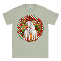 Matcha christmas goat family ornament Classic Tee - Artiststas