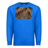 True Royal handdrawn leopard pattern brown Premium Sweatshirt - BarkalooDesign