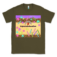 Army Green special education teacher Classic Tee - TumblerDesignByShophia