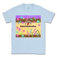 Dusty Blue special education teacher Classic Tee - TumblerDesignByShophia