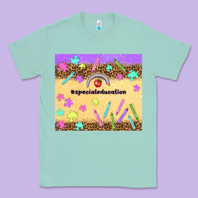 Special Education Teacher Classic Tee Designed By Tumblerdesignbyshophia