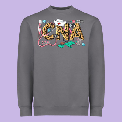 Western Certified Nursing Assistant Heavyweight Sweatshirt Designed By Lillyallendesigns