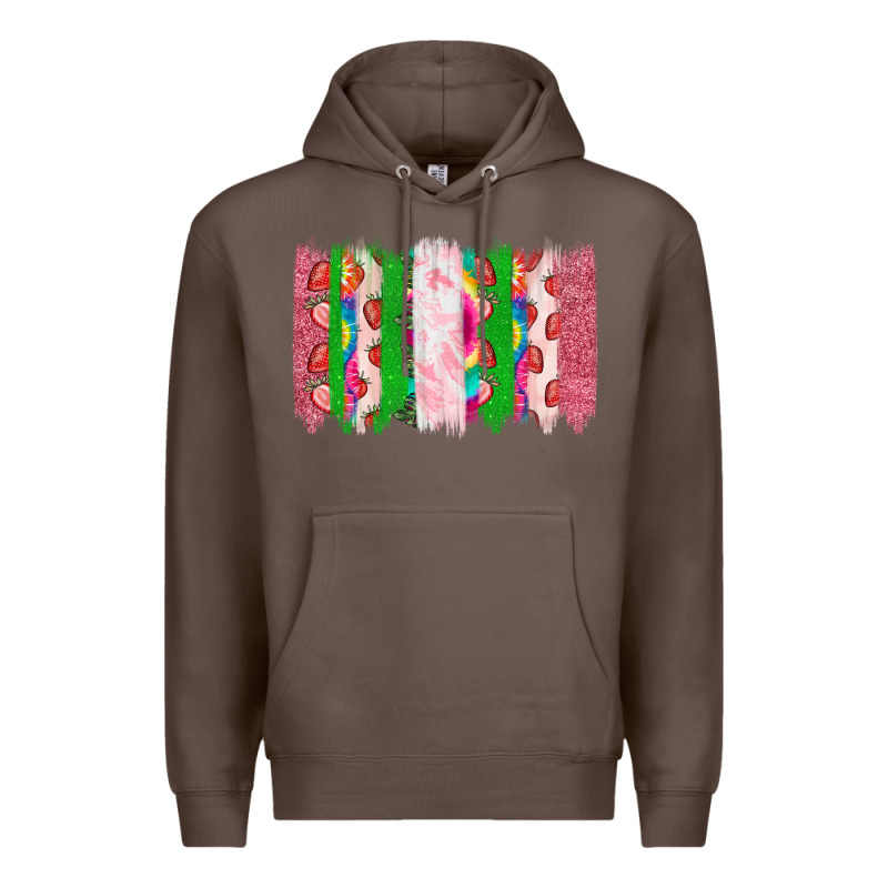 Summer Brushstrokes Premium Hoodie by CowhideDigitalArt | Teevron