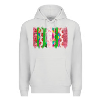 Dove Grey summer brushstrokes Premium Hoodie - CowhideDigitalArt