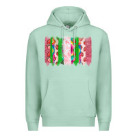 Seafoam summer brushstrokes Premium Hoodie - CowhideDigitalArt