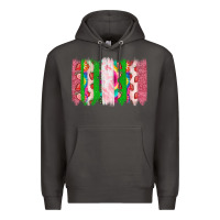 Smoke summer brushstrokes Premium Hoodie - CowhideDigitalArt