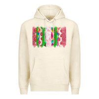 Tofu summer brushstrokes Premium Hoodie - CowhideDigitalArt