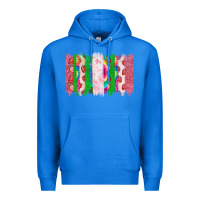 True Royal summer brushstrokes Premium Hoodie - CowhideDigitalArt