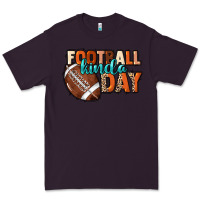 Plum Football kinda day Premium Tee - NancyCooperArtShop