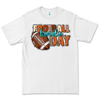 White Football kinda day Premium Tee - NancyCooperArtShop